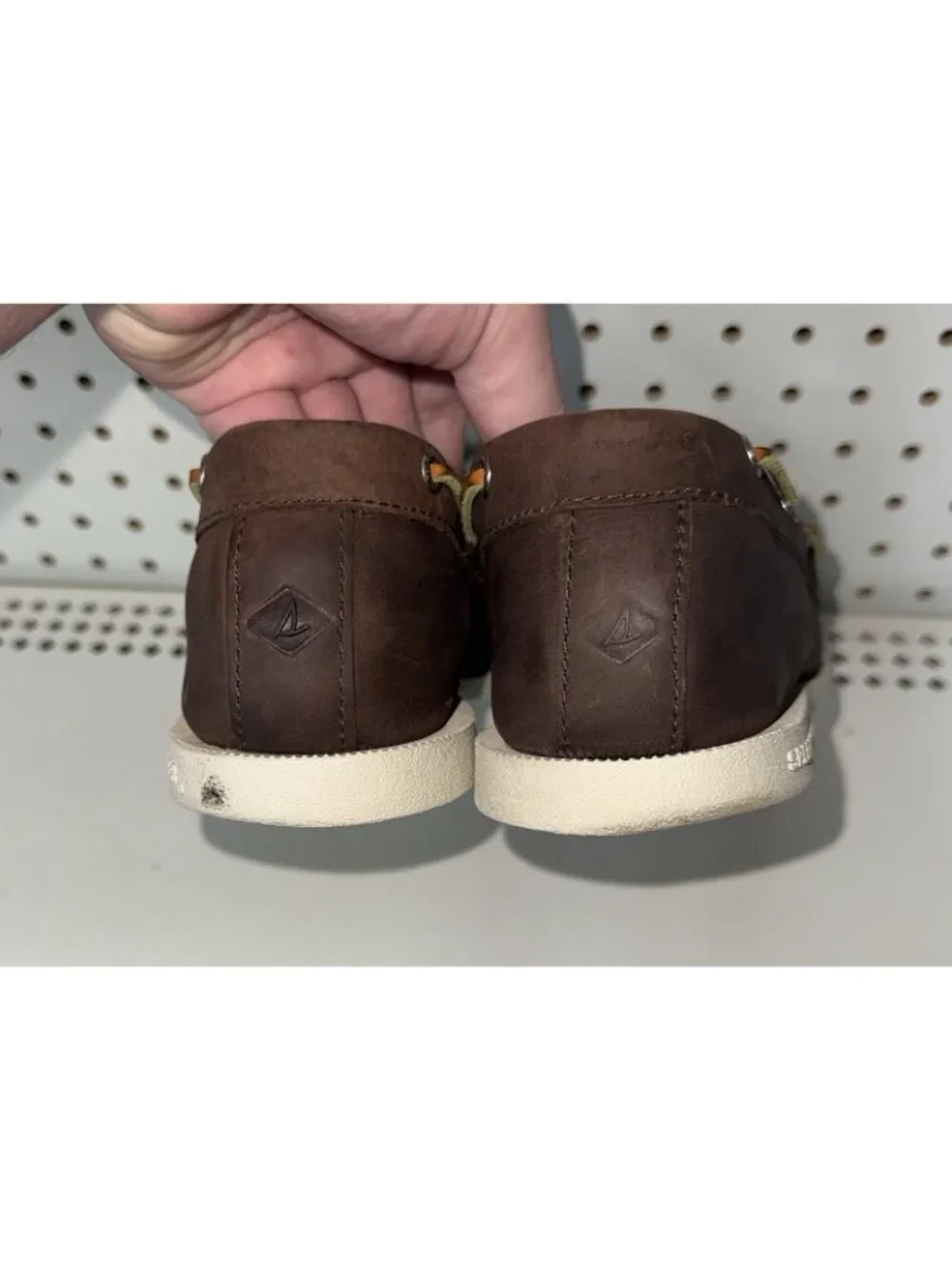 Sperry Top-Sider Authentic Original Mens Leather Casual Boat Shoes Size 11.5